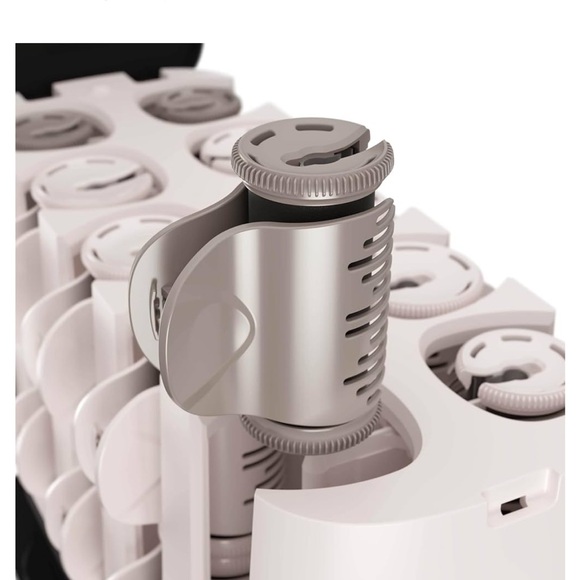 REMINGTON SHINE THERAPY Argan Oil Keratin Treated Hair Setters/Hot Rollers White - Picture 8 of 9